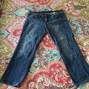 Lucky Brand Blue Jeans cropped
